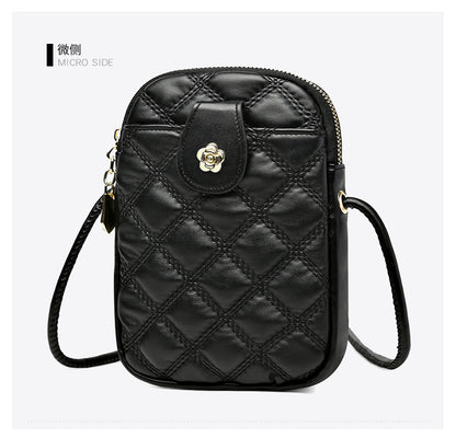 Cross-border rhombus women's bag 2023 new mobile phone bag fashion trend mini shoulder bag crossbody bag women's wholesale 