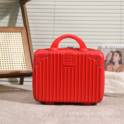 Korean version 14-inch suitcase, women's suitcase, travel bag, souvenir, cosmetic case, small travel organizer, wholesale 