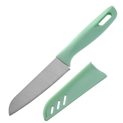 Stainless steel fruit knife kitchen knife Nordic color portable peeler household melon and fruit knife gift knife 