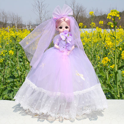 Creative new style tulle skirt princess doll toy girl Barbie doll birthday gift girl Mingrun Barbie 