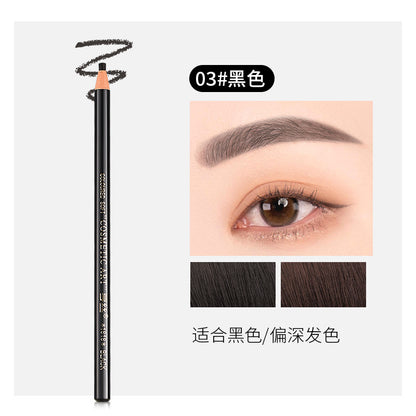 Hensi 1818 drawstring eyebrow pencil waterproof non-smudge genuine wooden hard core wholesale eyebrow powder makeup artist special makeup 