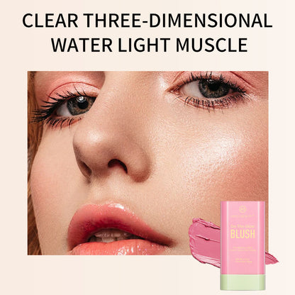 MISIOU BEAUTY နယ်စပ်ဖြတ်ကျော် အလှကုန် blush stick eye shadow contouring and sunburning women facial rouge watercolor မိတ်ကပ် 