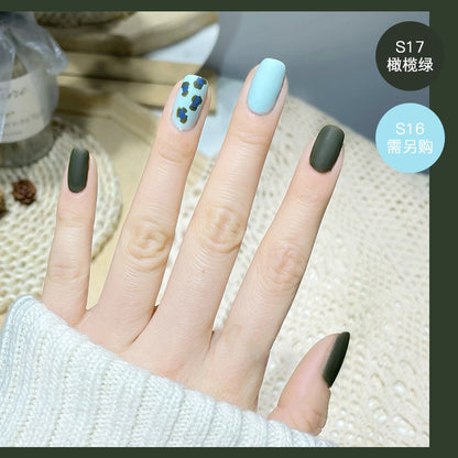 2023 new nail polish spring and summer color water-based frosted nail polish, non-peelable, baked and naturally dried, available for pregnant women 