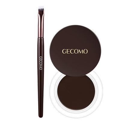 GECOMO သည် ကြာရှည်ခံသောလေ eyeliner သည် ညစ်ညမ်းရန်မလွယ်ကူပါ၊ ရေစို၊ ချွေးဒဏ်၊ သဘာဝအရိပ်၊ ဖယ်ရှား၍မရသော eyeliner 