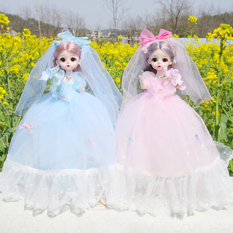 Creative new style tulle skirt princess doll toy girl Barbie doll birthday gift girl Mingrun Barbie 