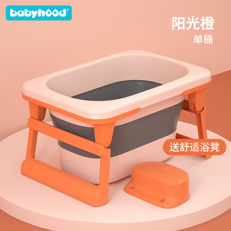 Century baby's bath bucket baby bath bucket ကလေး foldable bath bucket ကလေးရေချိုးဇလုံကြီး 