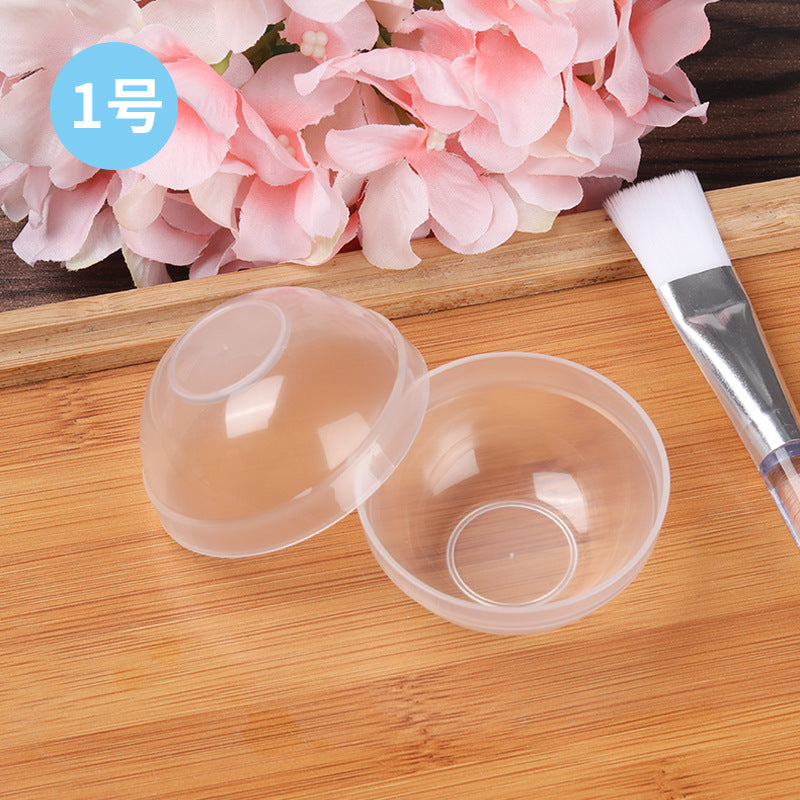 ထုတ်လုပ်သူ နံပါတ် 1 Translucent Soft Mask Bowl Set White Translucent Small Bowl Essential Oil Mask Bowl အလှပြင်ဆိုင်အတွက် အထူးကိရိယာ 