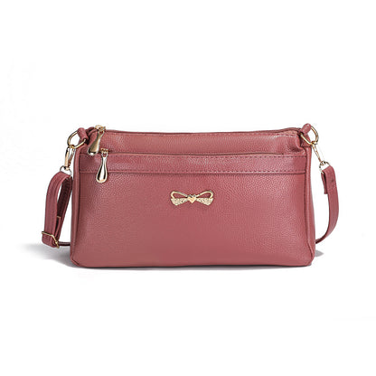 Bag new female 2023 wholesale summer large-capacity ladies shoulder bag casual simple middle-aged mother Messenger bag 