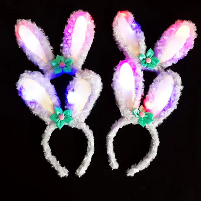 တောက်ပသော Plush Rabbit Ears Glitter Cloth မစ်ကီ Disney မစ်ကီဖျော်ဖြေပွဲ ပါတီ ကလေးကစားစရာ ထုတ်လုပ်သူ လက်လီ၊ 