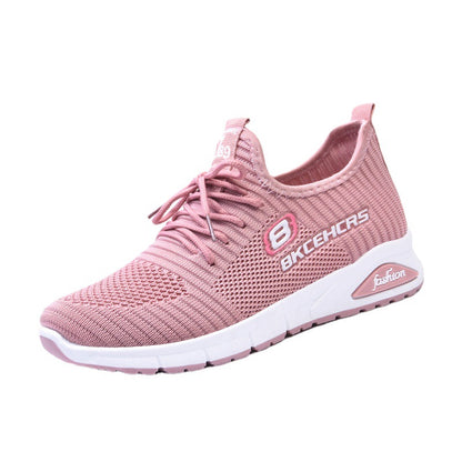 Shoes women's 2023 new trend flying woven single shoes foreign trade women's shoes soft sole shoes casual sports shoes women 