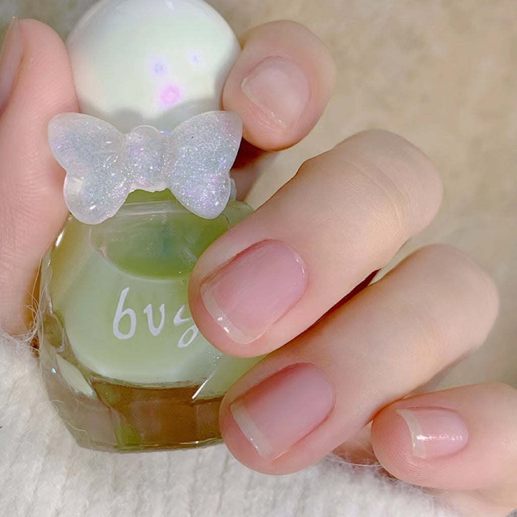 BVG small diamond nail polish no baking quick drying water-based tearable multi-color whitening nail polish spot one piece delivery 