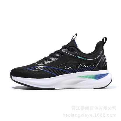 Sports shoes 2023 new cushioning rebound lightweight running shoes spring and summer mesh breathable couple shoes fashion gradient trendy shoes 