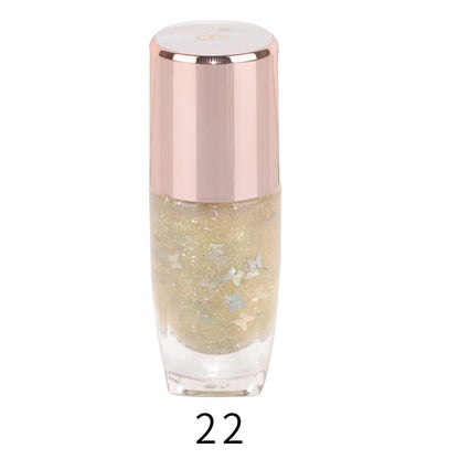 2022 New 24 Colors 7 Days Water-Based Nail Polish No Bake, Quick Drying, Odorless, Long-lasting Glossy Internet Celebrity Nail Polish Wholesale