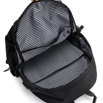 Backpack commuting 14 inch computer bag casual backpack usb charging interface simple men's backpack wholesale 