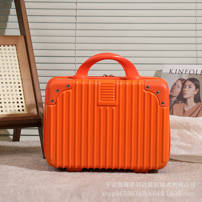 Korean version 14-inch suitcase, women's suitcase, travel bag, souvenir, cosmetic case, small travel organizer, wholesale 