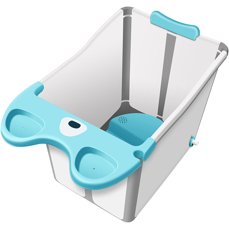 Century Baby Folding Bath Bucket Insulation Baby Swimming Heightened Bath Bath Bucket ကလေးရေချိုးကန် အထူထပ်တိုး 