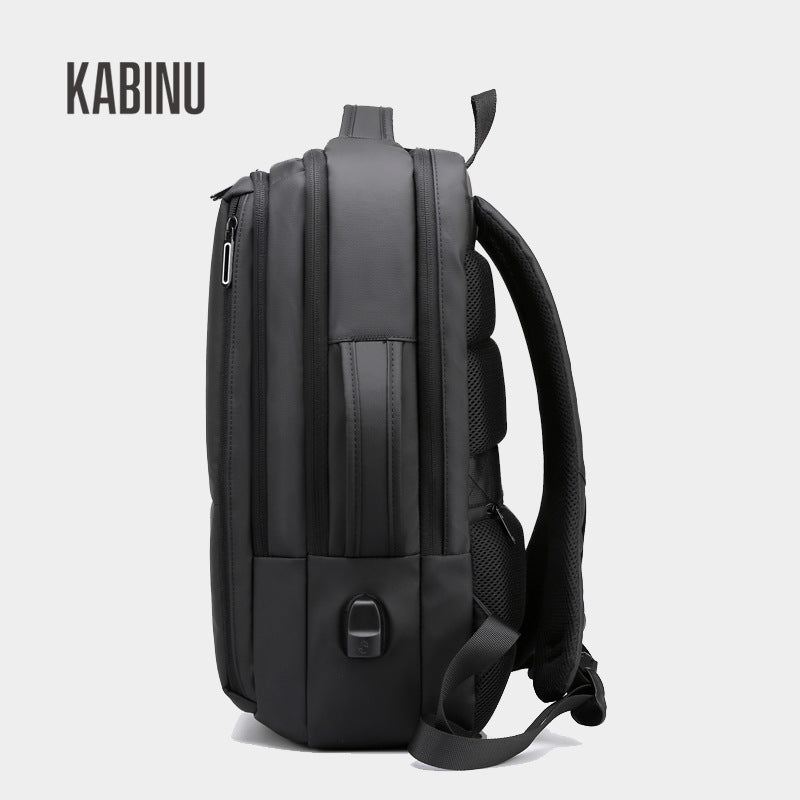 kabinu backpack men's business backpack 2021 new USB charging computer bag business travel handbag 