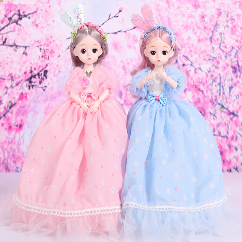 Creative new style tulle skirt princess doll toy girl Barbie doll birthday gift girl Mingrun Barbie 