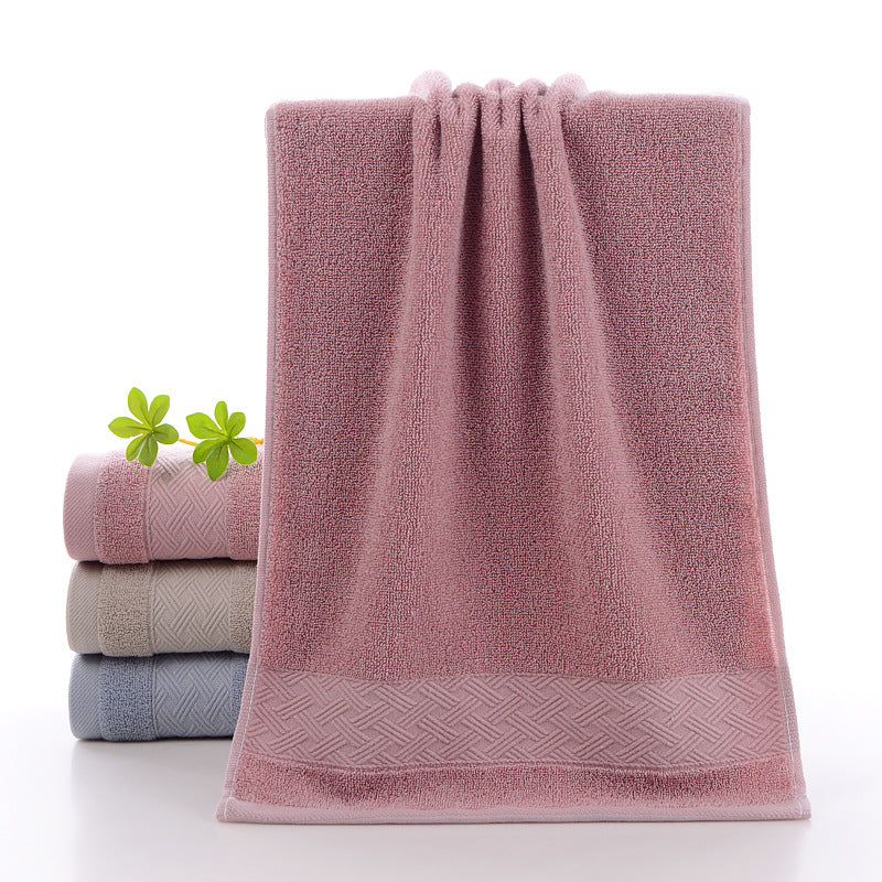 Gaoyang pure cotton towel cotton household face wash absorbent towel wholesale floor stall polyester cotton gift towel custom embroidery 