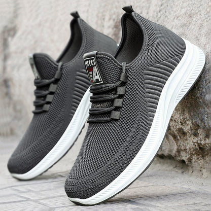 Shoes men's 2023 new foreign trade men's sneakers cross-border trend soft-soled running shoes breathable sports shoes men 