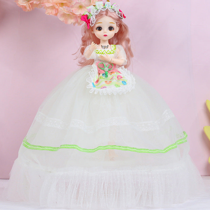 New arrival cute gauze skirt princess 32cm large size girls Yade Barbie doll wholesale girls gift toys 