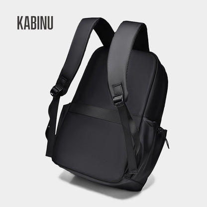 Kabinu casual backpack bag solid color Oxford cloth backpack water-repellent work computer bag middle school student school bag 