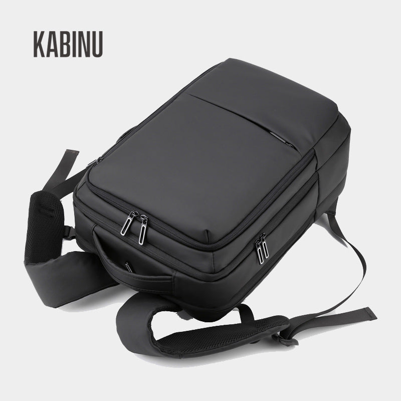 kabinu backpack men's business backpack 2021 new USB charging computer bag business travel handbag 