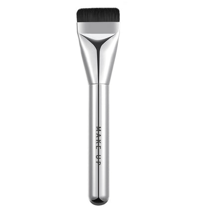 GECOMO one-line flat head foundation brush, thin and wide, non-powder-eating mask brush, beauty tool, base makeup brush 