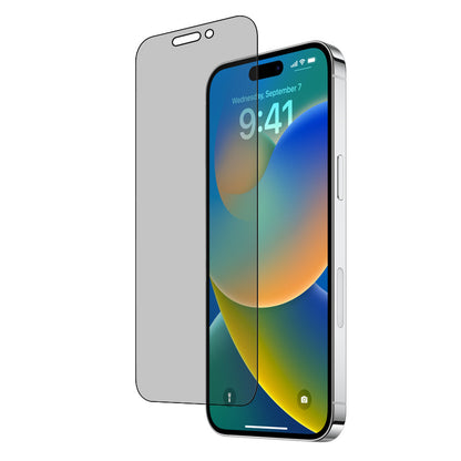 iPhone13 14 11 ProMAX 12 လုံးအတွက် သင့်တော်သော အားကောင်းသော anti-peeping mobile phone နှစ်လုံး toughened glass film လက်ကား