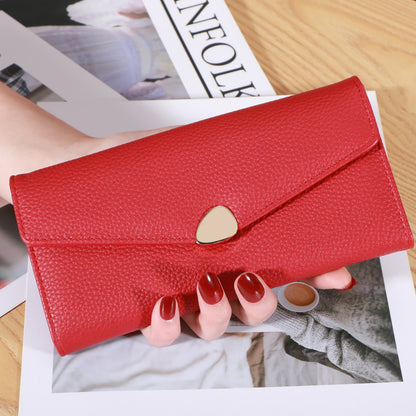 2022 Hot Style Women's Wallet Litchi Pattern Hand Wallet Fashion Card Holder Multifunctional Large Capacity Coin Purse for Women 