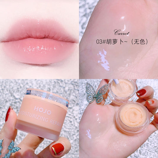 NOVO warm and translucent care lip balm warm color changing moisturizing anti-dry lip makeup base student lip balm wholesale 