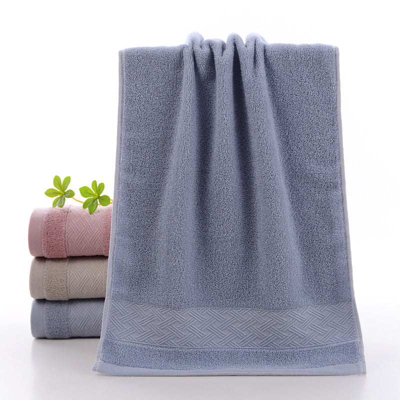 Gaoyang pure cotton towel cotton household face wash absorbent towel wholesale floor stall polyester cotton gift towel custom embroidery 