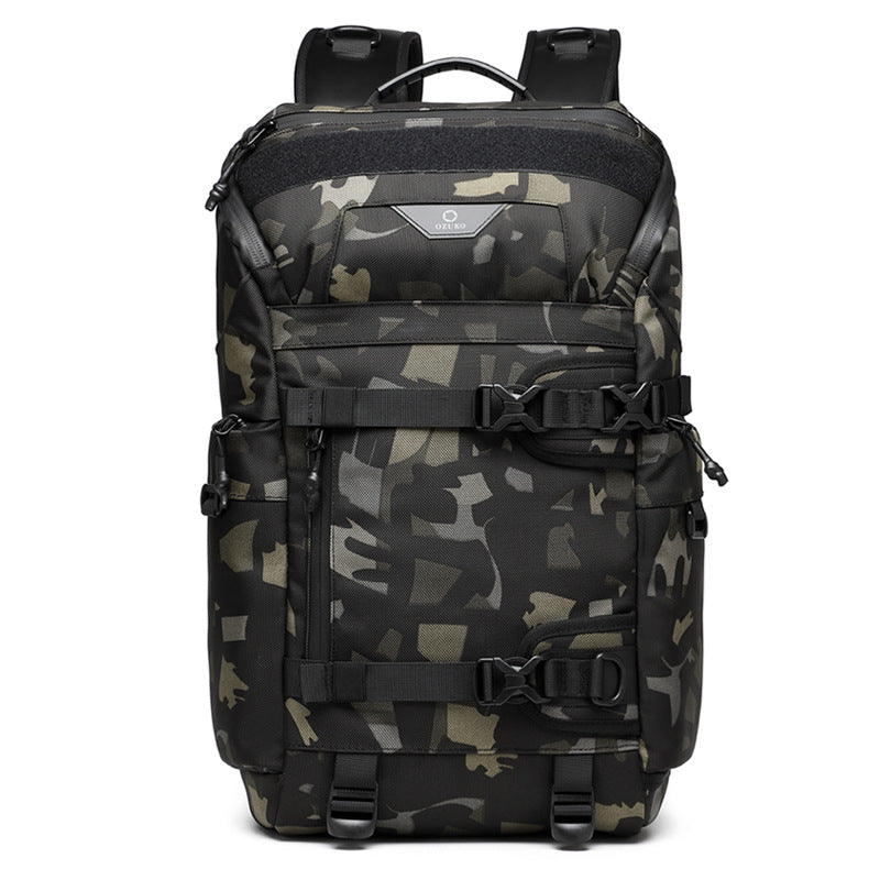 ozuko new sports backpack men's outdoor cycling backpack backpack tactical camouflage computer bag backpack