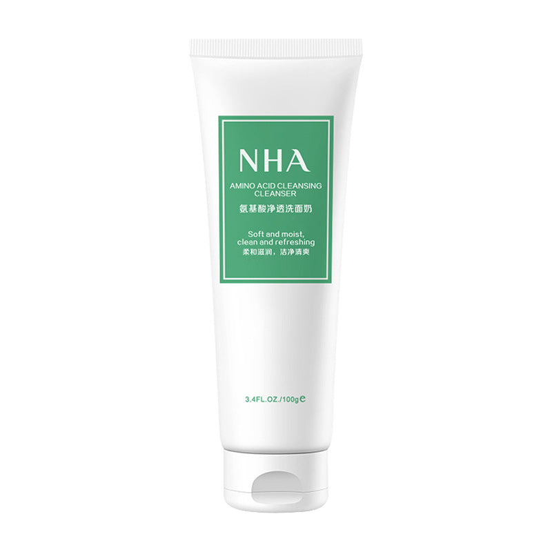 NHA Amino Acid Cleansing Foaming Cleanser Deep Cleansing Hydrating Moisturizing Gentle Non-Tightening Facial Cleanser လက်ကား၊ 