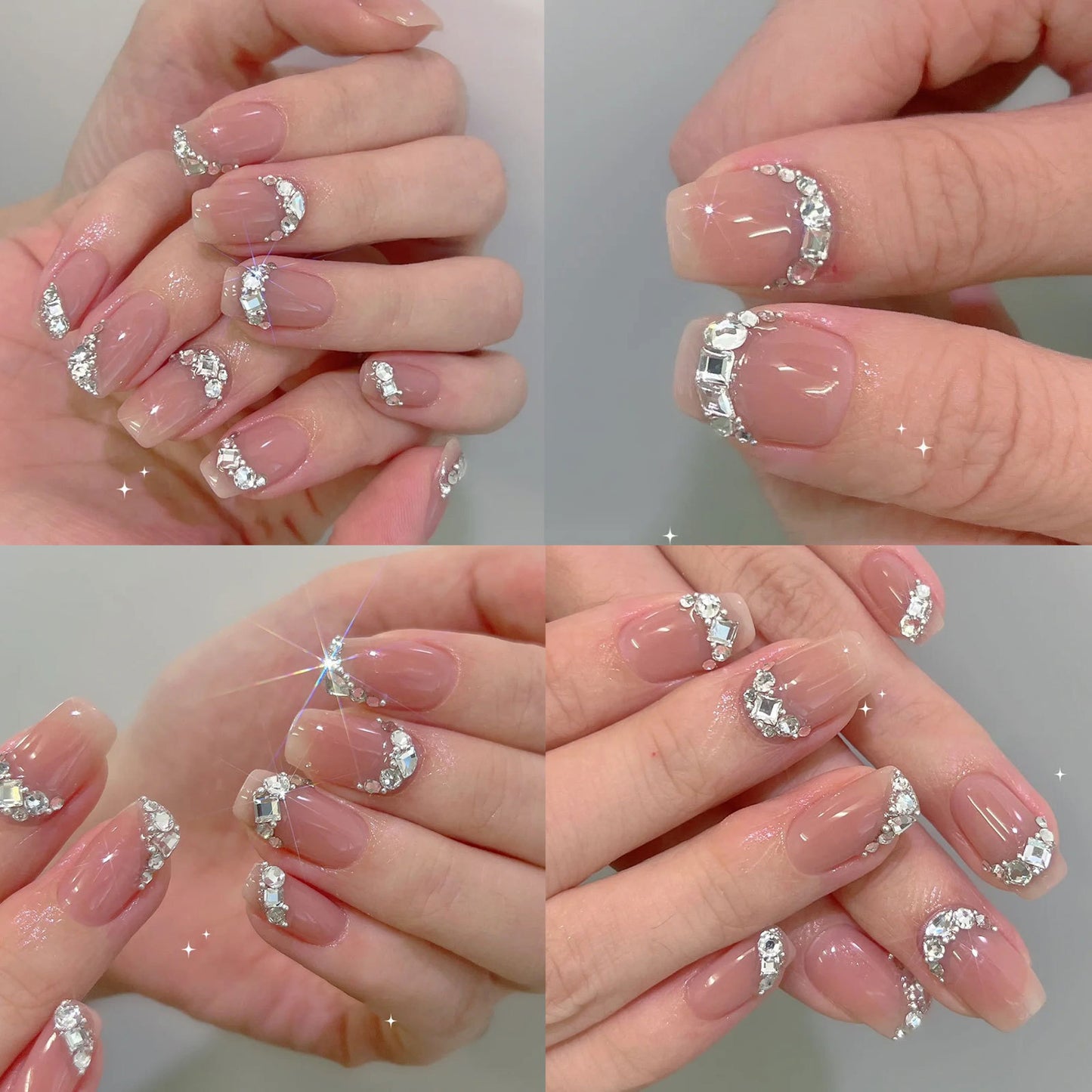 Manicure အသစ် Mini Marquise Zircon Diamond Nail Art Drill K9 Micro-Zirconium Tip Bottom Drill Stack Drill Water Drop Drill လက်သည်းတူး လက်ဝတ်ရတနာ 