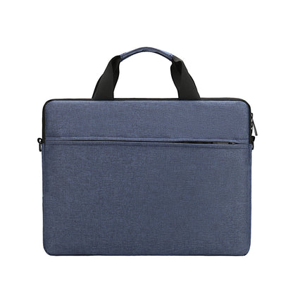 Thin Portable One Shoulder Ultrabook Liner Bag One Shoulder Diagonal Laptop Bag 15.6 Inch Waterproof Oxford Cloth 