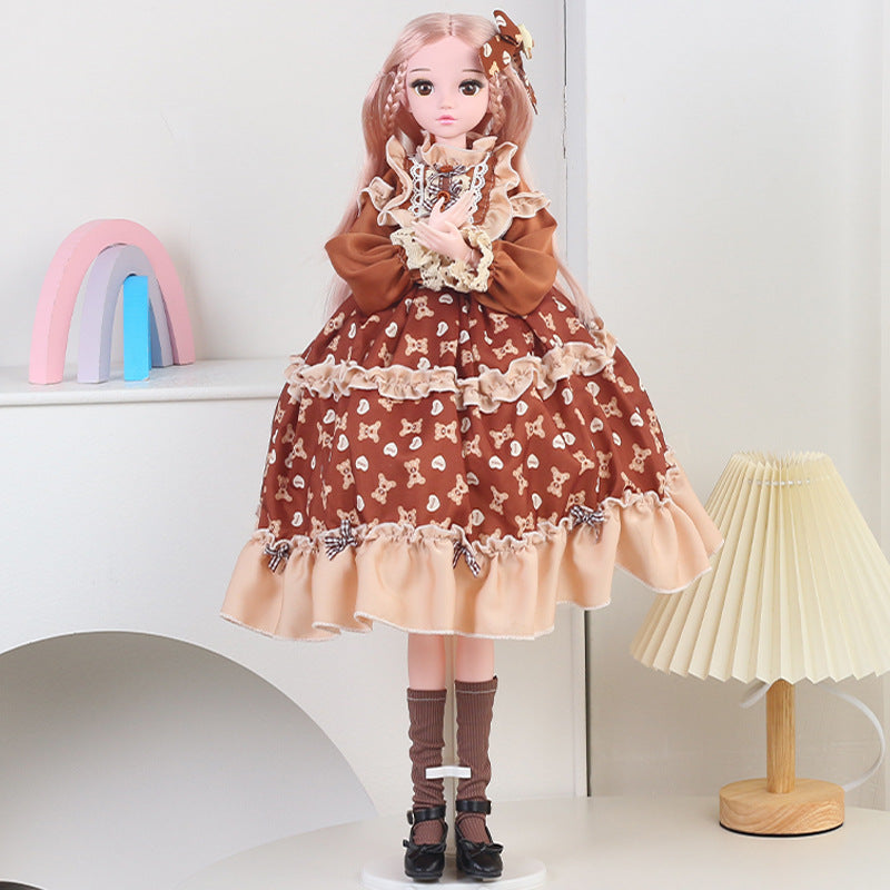 Creative New 60cm Lolita Yade Barbie Doll Girl Toy Birthday Gift Douyin Wholesale 