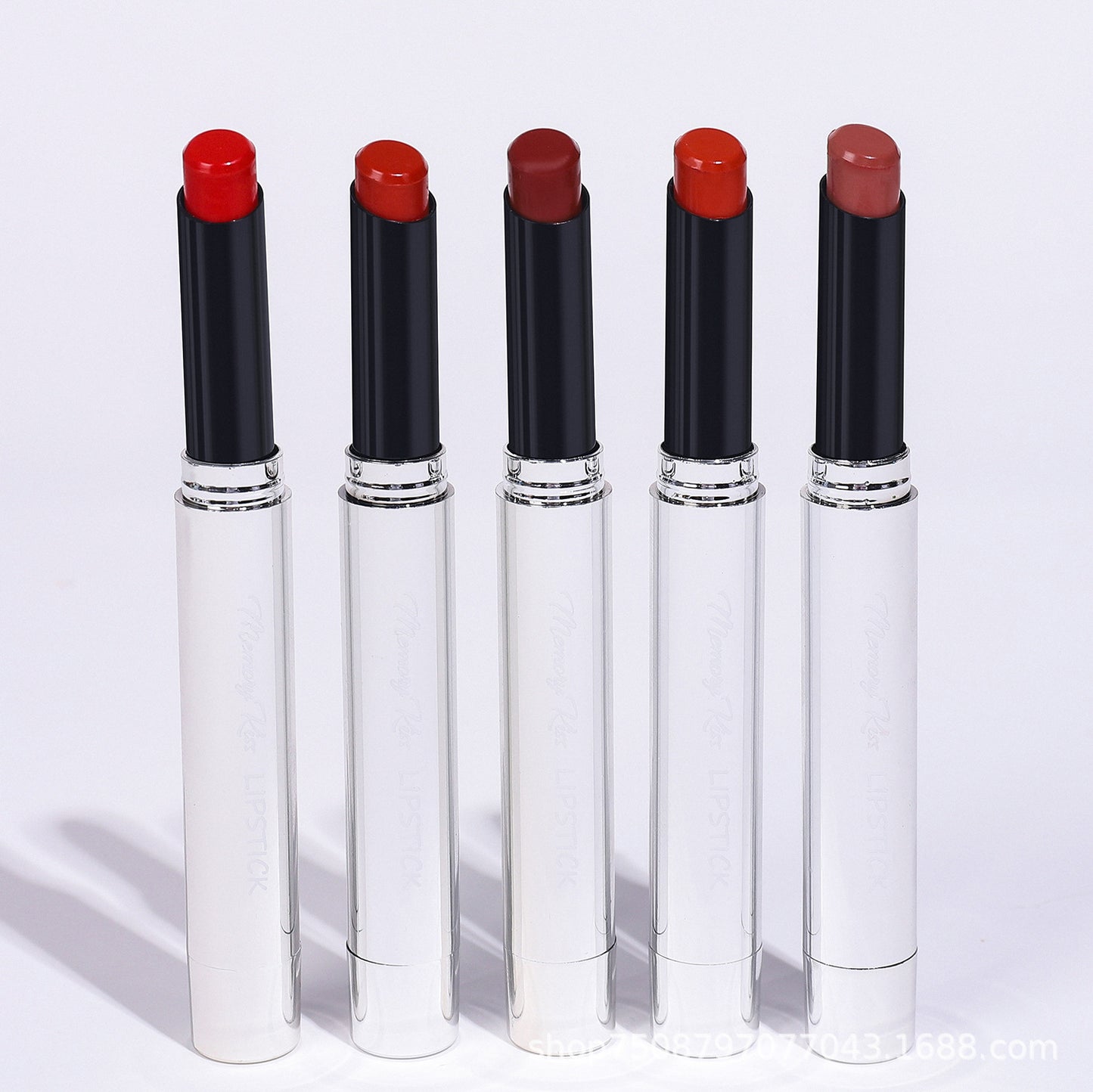 New 5-color thin tube lipstick gift box velvet lipstick wholesale gift factory direct sales 