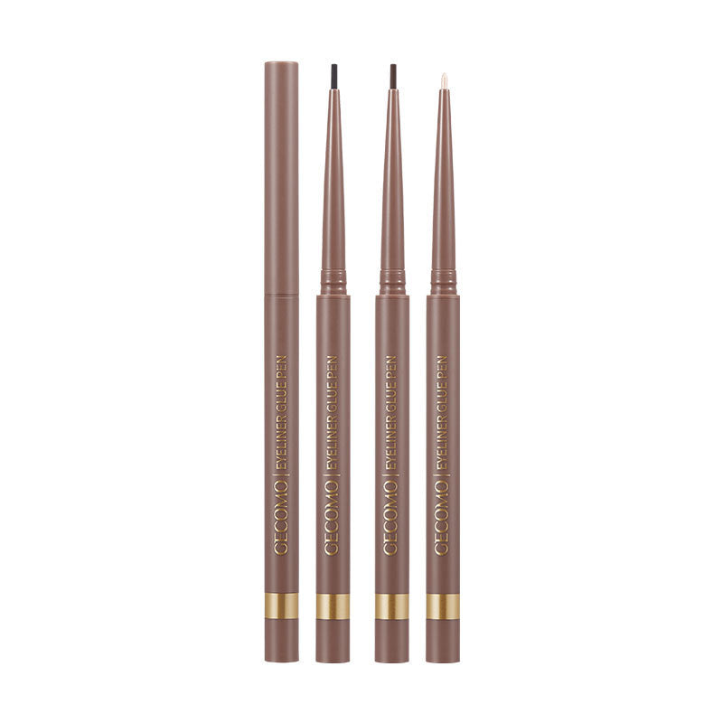 Gemeng Mingmu slim eyeliner gel pen has smooth color development, pearlescent fine glitter, waterproof and long-lasting makeup, and is not easy to smudge. Silkworm Pen 