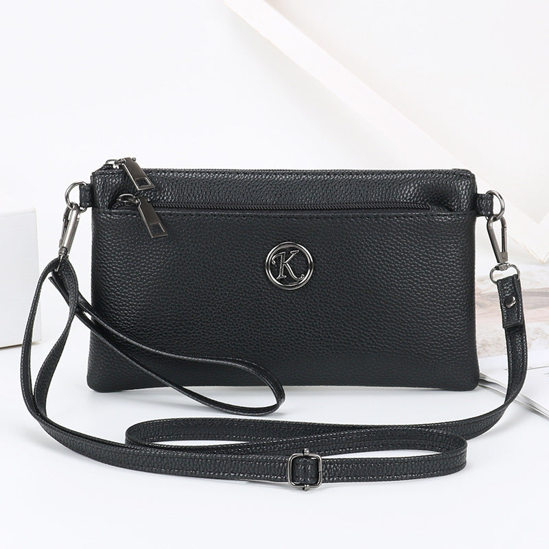 စစ်မှန်သောသားရေပခုံးအိတ်၊ ခေတ်ဆန်သော crossbody အိတ်အသစ်၊ ကိုရီးယားစတိုင်အမျိုးသမီးလက်ကိုင်ဖုန်းအိတ်၊ စွယ်စုံသုံး clutch အိတ်၊ ပေါ့ပေါ့အမျိုးသမီးအိတ် 