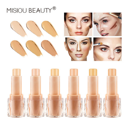 Cross-border concealer, highlighter, shadow, contour, concealer stick, eye bag pen, contour, nose shadow, cross-border European and American beauty 