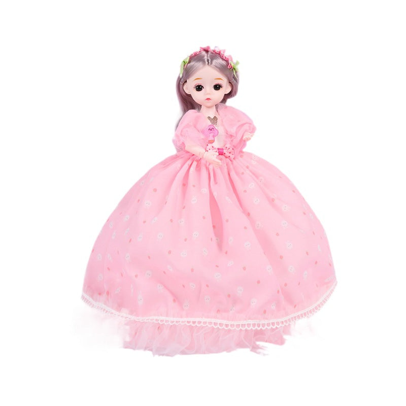 Creative new style tulle skirt princess doll toy girl Barbie doll birthday gift girl Mingrun Barbie 