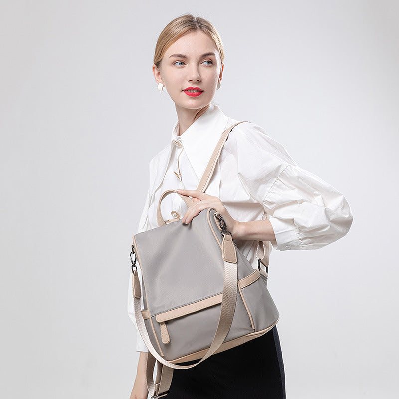 2023 New Oxford Cloth Backpack Women's Backpack Korean Style Fashion Casual Trend Large Capacity Travel Bag School Bag 