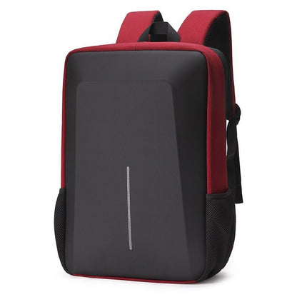 Kabinu Backpack 2021 New Men's Computer Backpack Solid Color Single Layer Lightweight Logo Business 