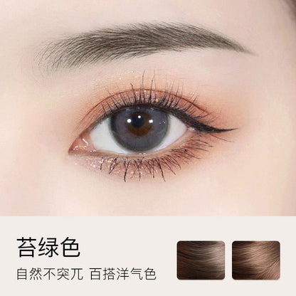 Internet celebrity small gold bar double-ended eyebrow pencil, extremely fine gold chopsticks, waterproof and sweat-proof, long-lasting, no smudging, no makeup removal, natural matte eyebrows 