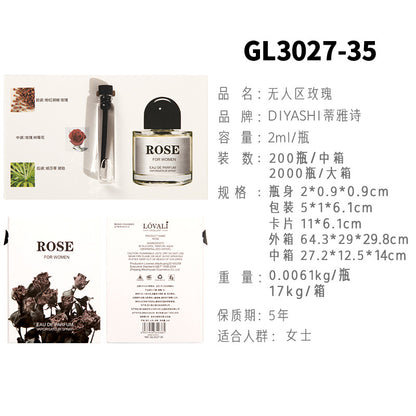 Vietnamese perfume sample Nair perfume women's perfume men's perfume wholesale card perfume q version trial pack 2 