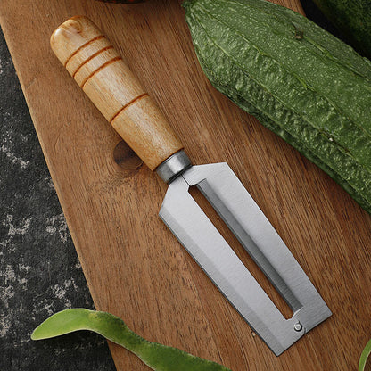 Peeling knife stainless steel peeler peeling knife planer melon planer bottle opener kitchen tools 