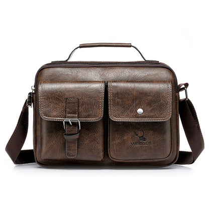 Men's Messenger Bag Messenger Bag Men's Satchel Bag Men's Shoulder Bag Casual Men's Messenger Bag Retro Shoulder Bag Men's Bag