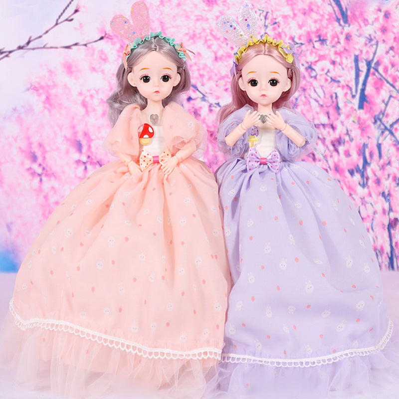 Creative new style tulle skirt princess doll toy girl Barbie doll birthday gift girl Mingrun Barbie 