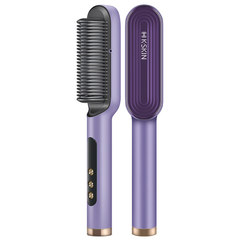 Jindao negative ion hair straightening comb, foreign trade curling plate, hair straightener, dual-purpose, non-damaging, hair straightening, cross-border exclusive supply 